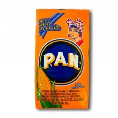 Harina de Maiz Amarilla Pan 1Kg.